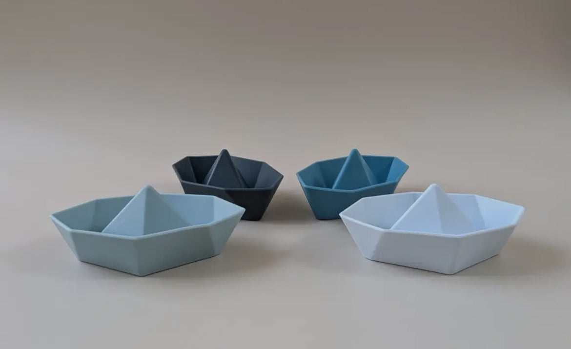 Silicone Navy Bath Boats