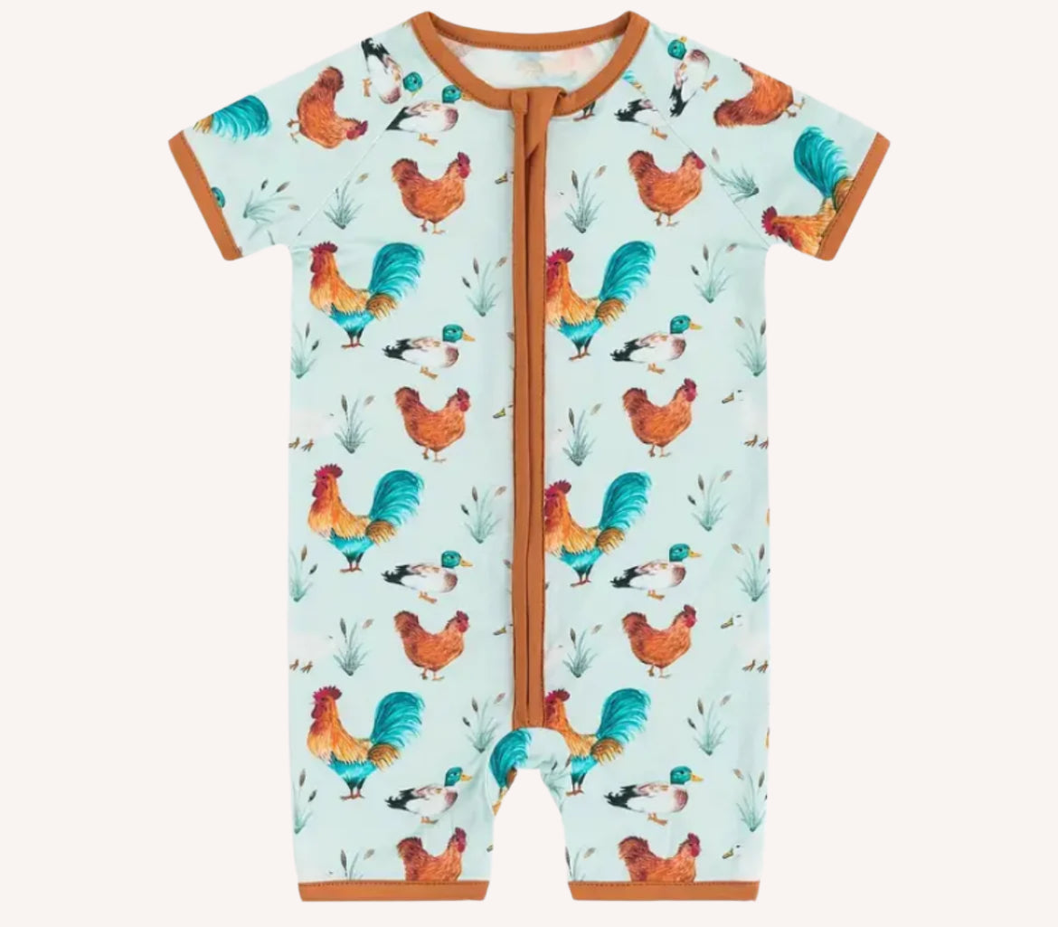Bamboo Rooster/Duck Jumper