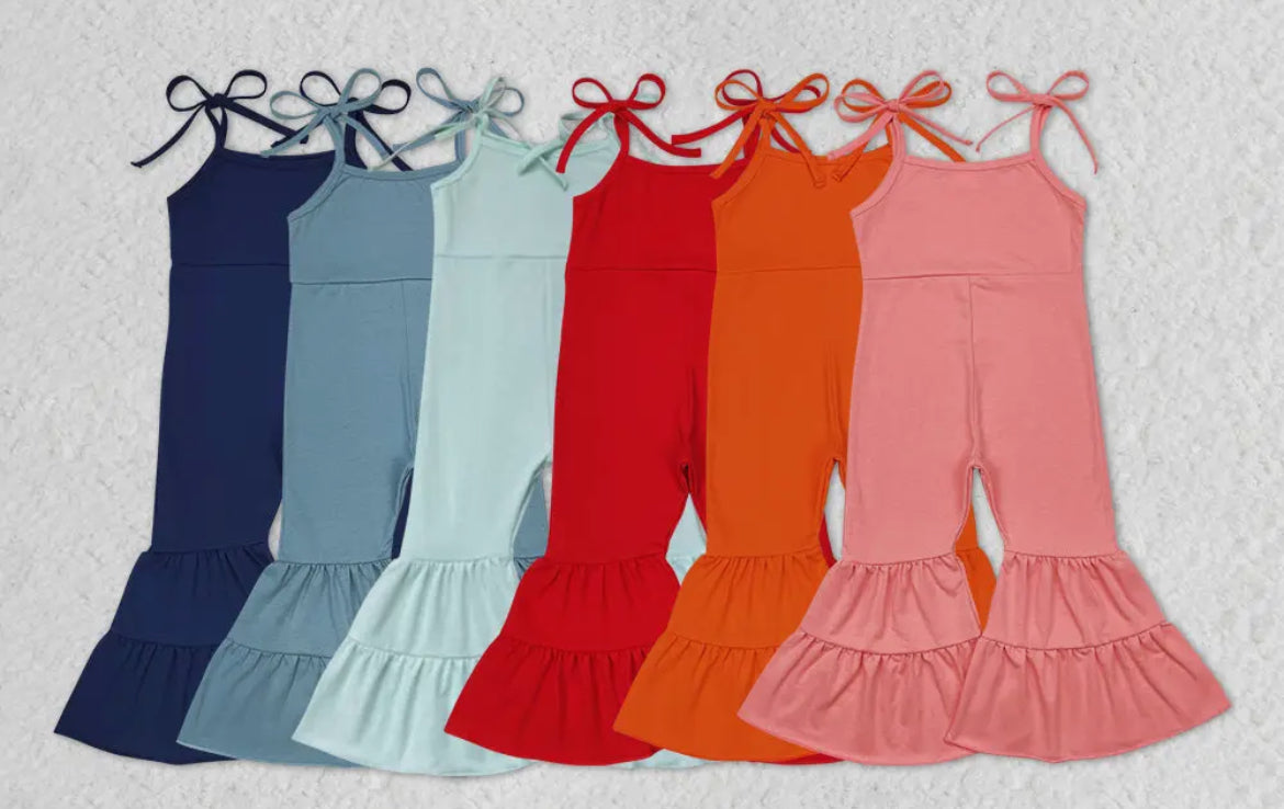 Flared romper